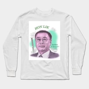 Hon Lik, Inventor of the Electronic Cigarette Long Sleeve T-Shirt